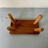 Petit tabouret en chêne