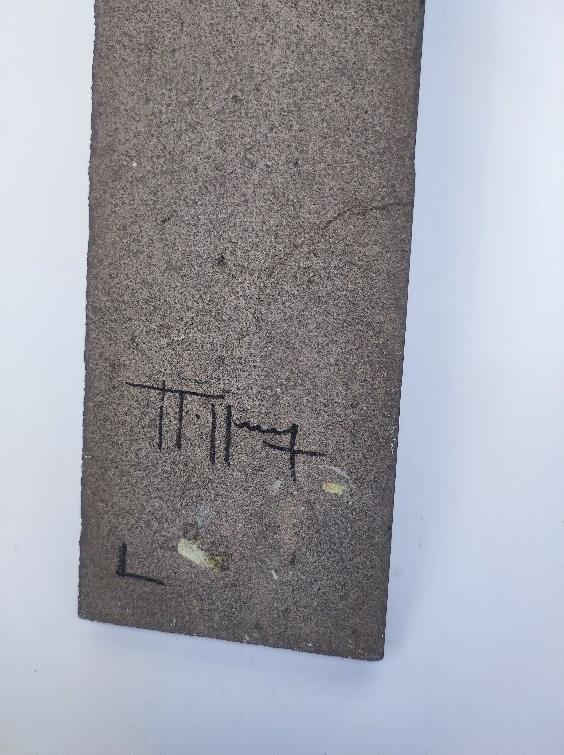 Lava plaque by Jean Jaffeux