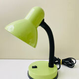 Vintage lacquered metal table lamp