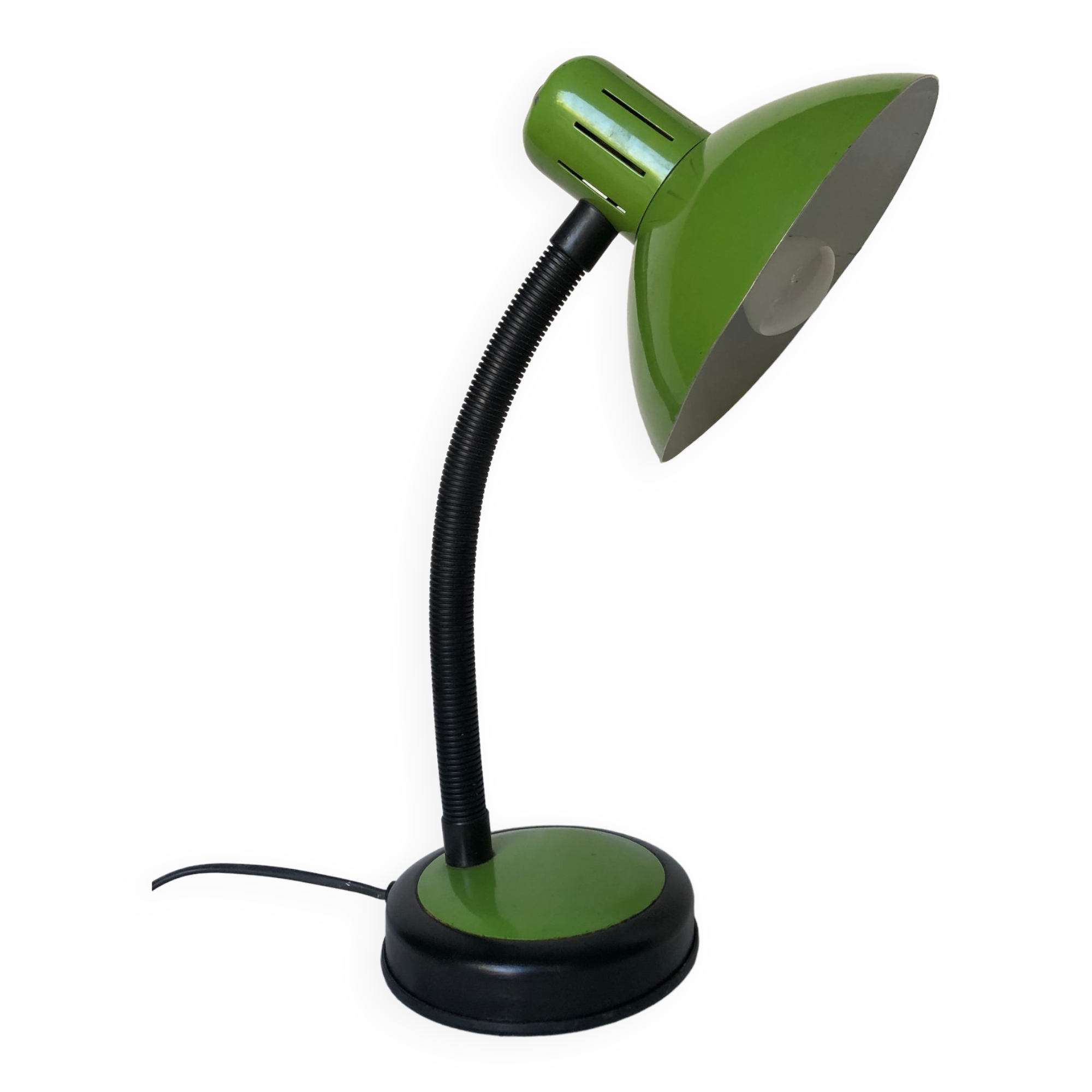 Desk lamp Veneta Lumi green, 70s / 80s