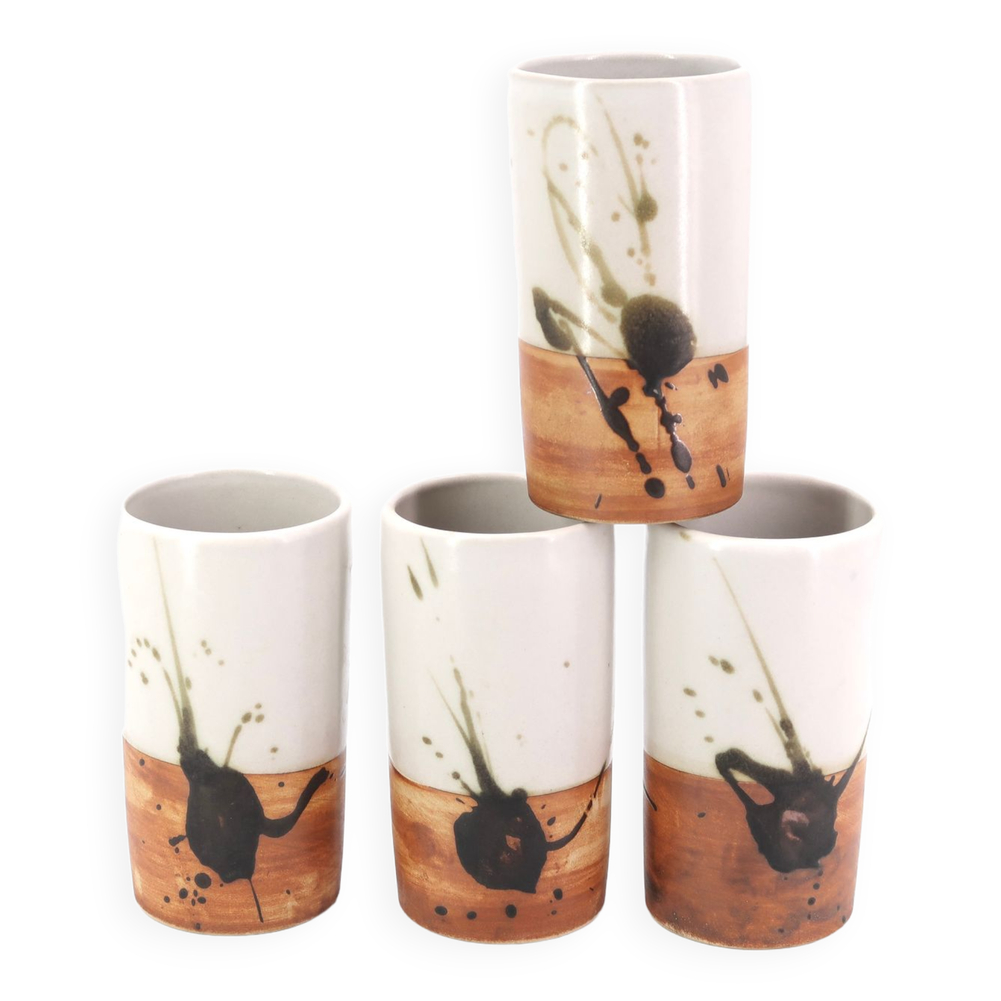 Ceramic glasses Poterie de la Colombe