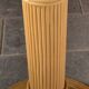 Pencil Reed rattan bamboo coconut palm tree floor lamp, Mario Lopez Torres, 1970s