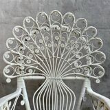 Emmanuelle armchair + footrest