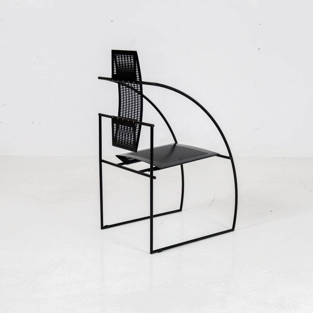 Postmodern Quinta chair by Mario botta for Alias Italy