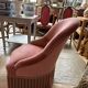 Velvet frog armchair