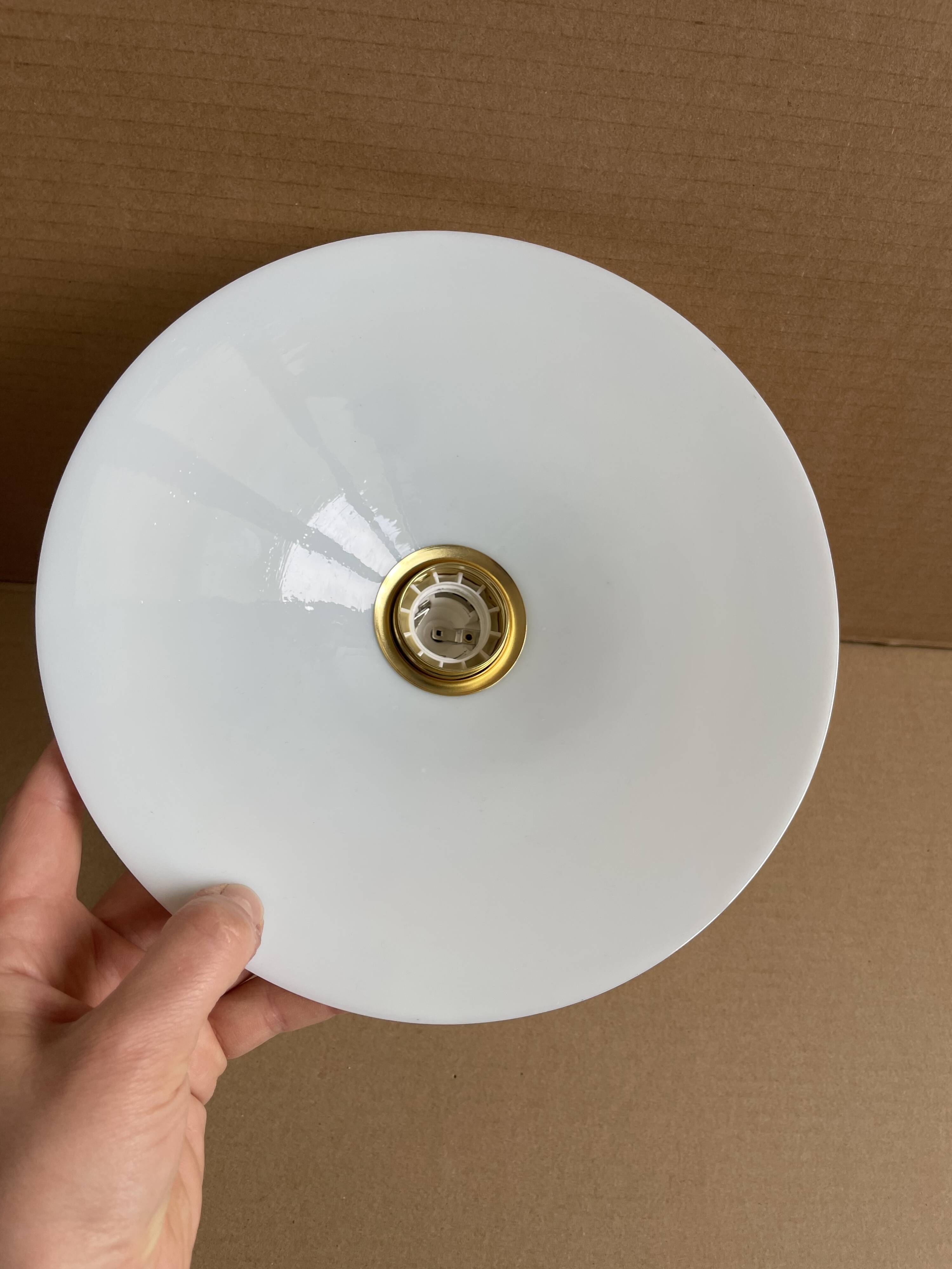 Suspension opaline ancienne