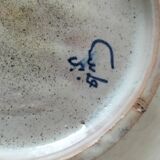 Large signed Moroccan bowl – Fez, in the style of the Serghini workshop