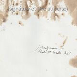 Original drawing by J. Rodgussar – Inks on paper