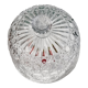 Round dish with crystal bell