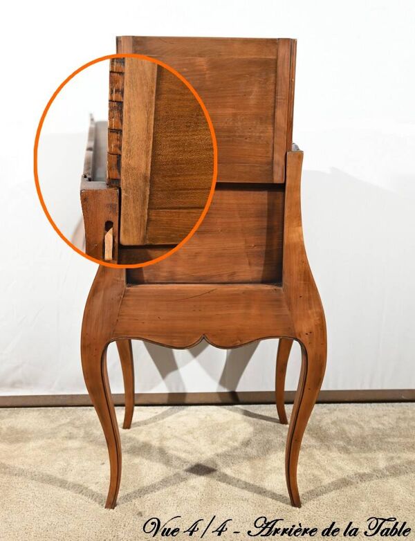 Table à Encas en Merisier Roux, style Louis XV – 1ère Partie XXe