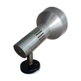 Spot lamp applied brushed aluminum vintage