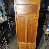 Parisian cabinet cabinet solid wood triple drawers inlaid Patinated