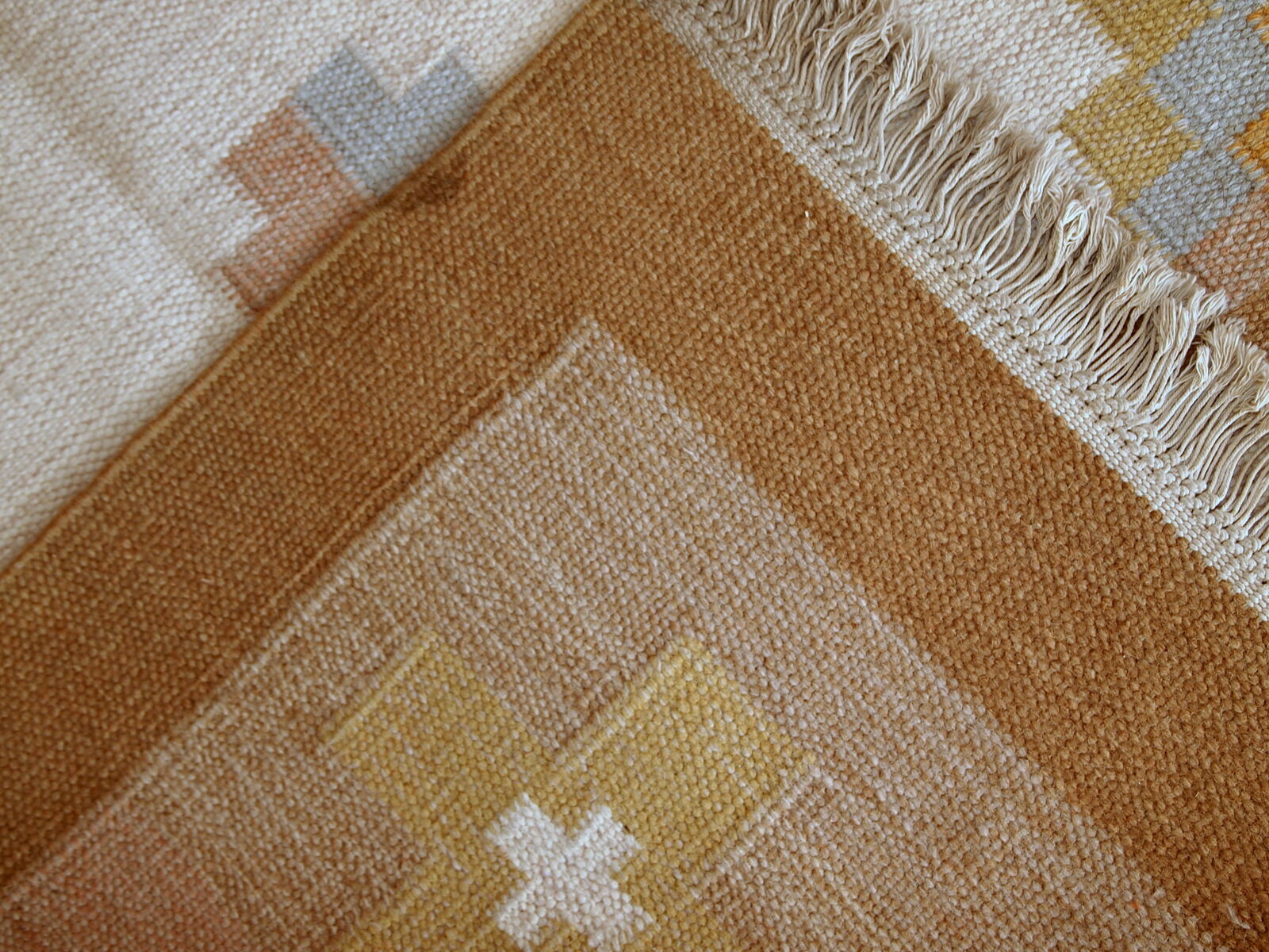 Vintage Persian Ardabil handmade carpet 200cm x 285cm 1960s, 1C669