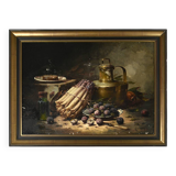 19th century still life by Alfred Arthur Brunel de Neuville