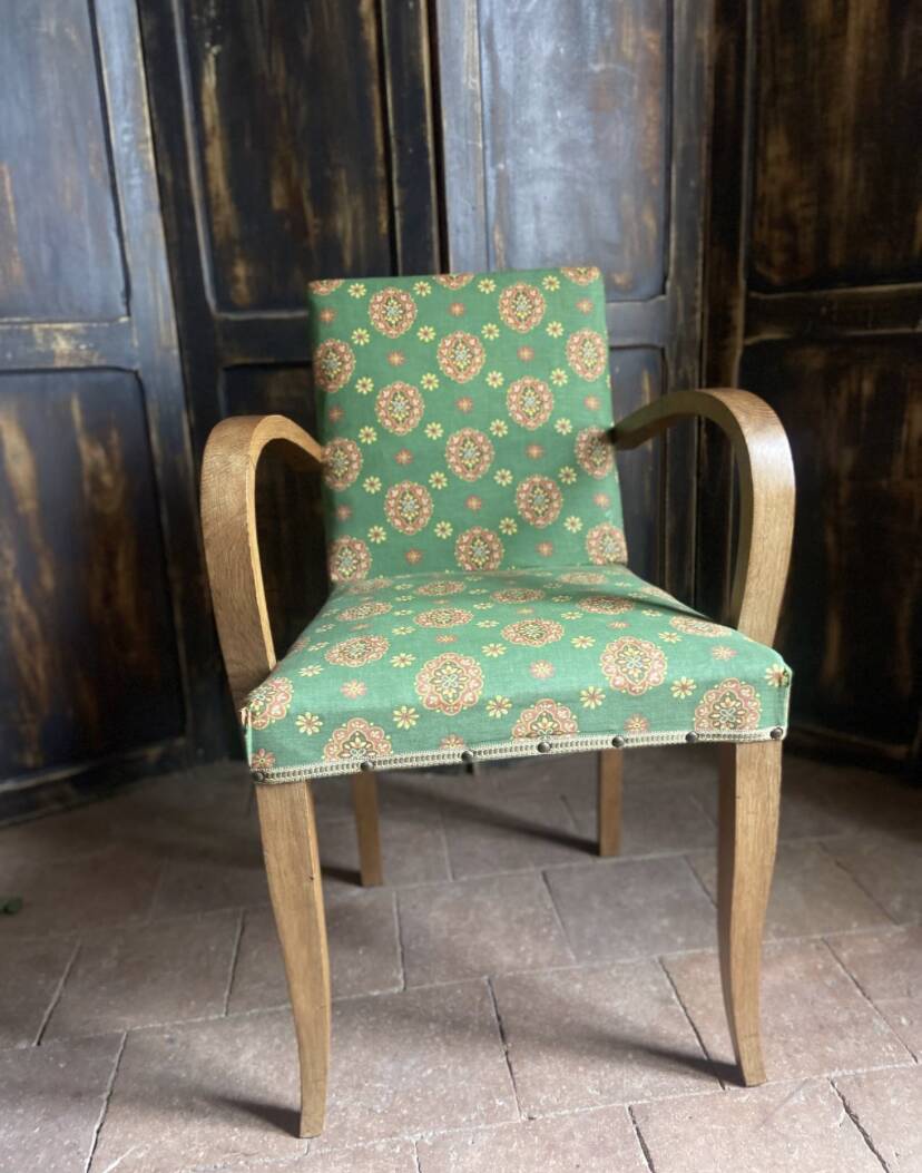 Bridge armchair, 1900 period