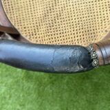 Napoleon III office chair in solid wood