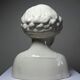 Large Art Deco faience bust from Sarreguemines, early period