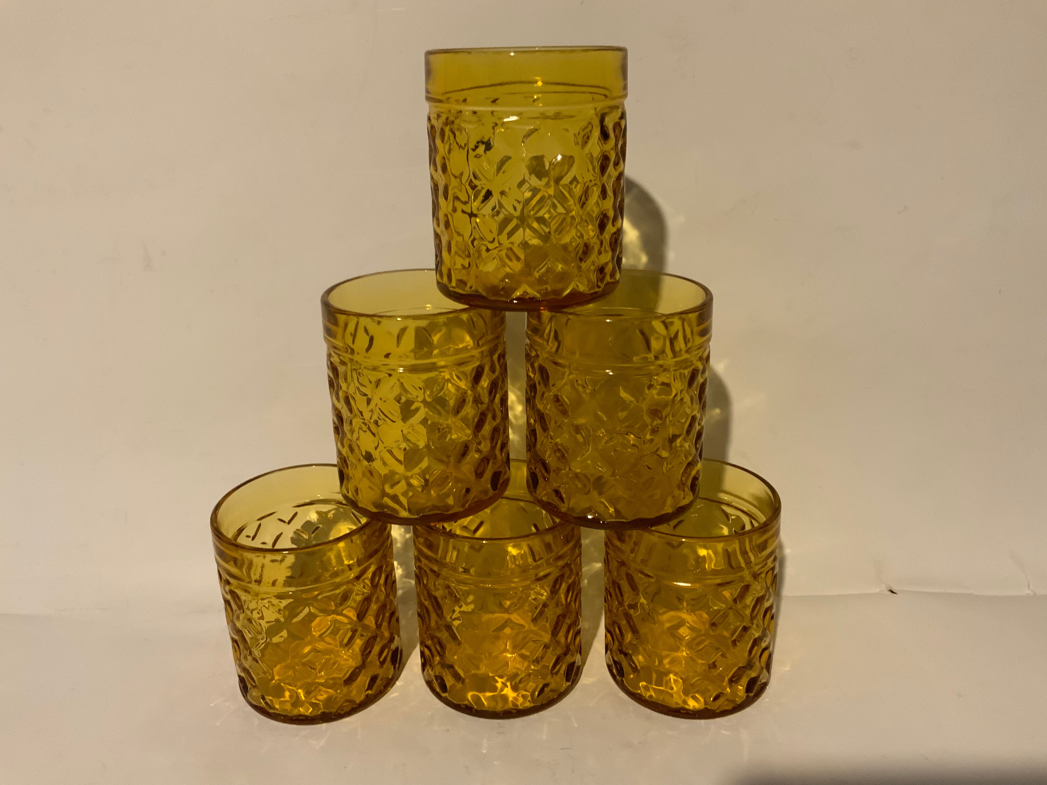 Pineapple glasses Selency x Monoprix Croisé Laroche