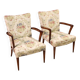 Paire de fauteuils italiens du XXe siècle