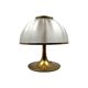 Mushroom Murano blown Glass Table Lamp, Fabbian Italy, 1970s
