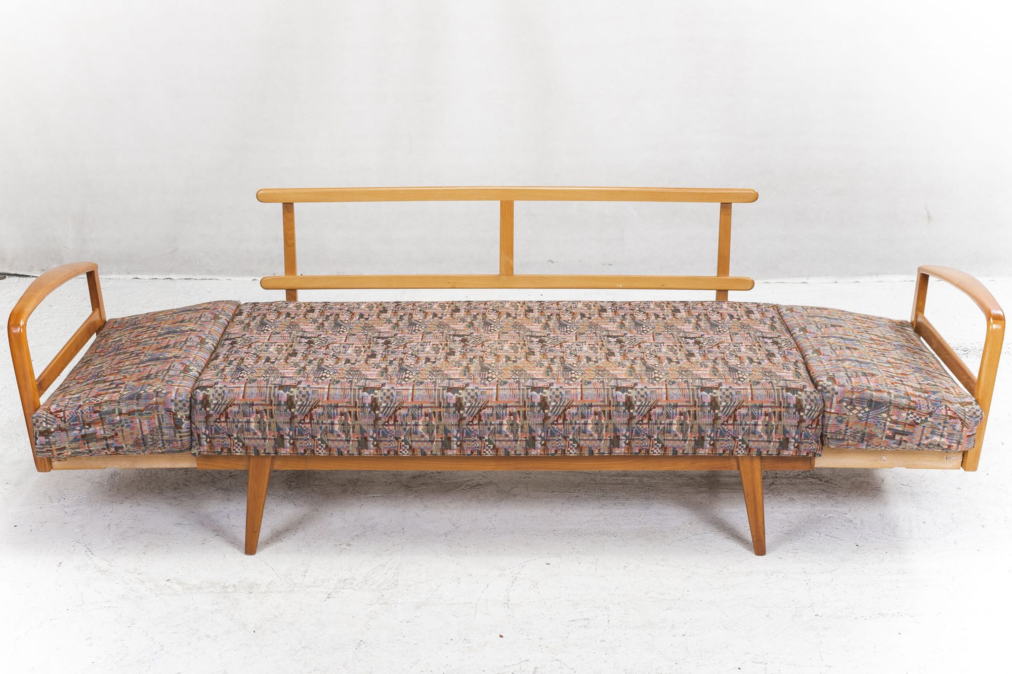 Antimott Easy Chairs & Daybed in Cherry by Walter Knoll / Wilhelm Knoll for Knoll Inc. / Knoll Inte