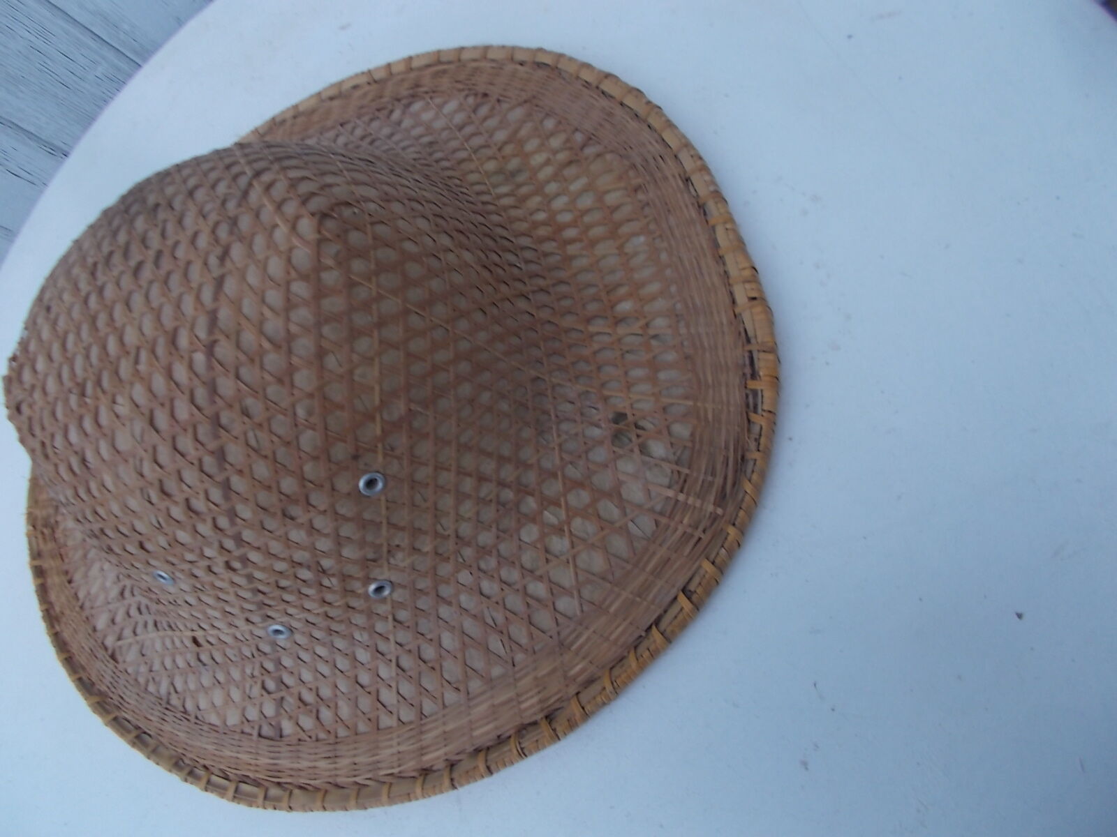 Colonial-style Asian straw hat