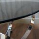 Mid-Century Space Age Round Coffee Table by Knut Hesterberg, 1960s