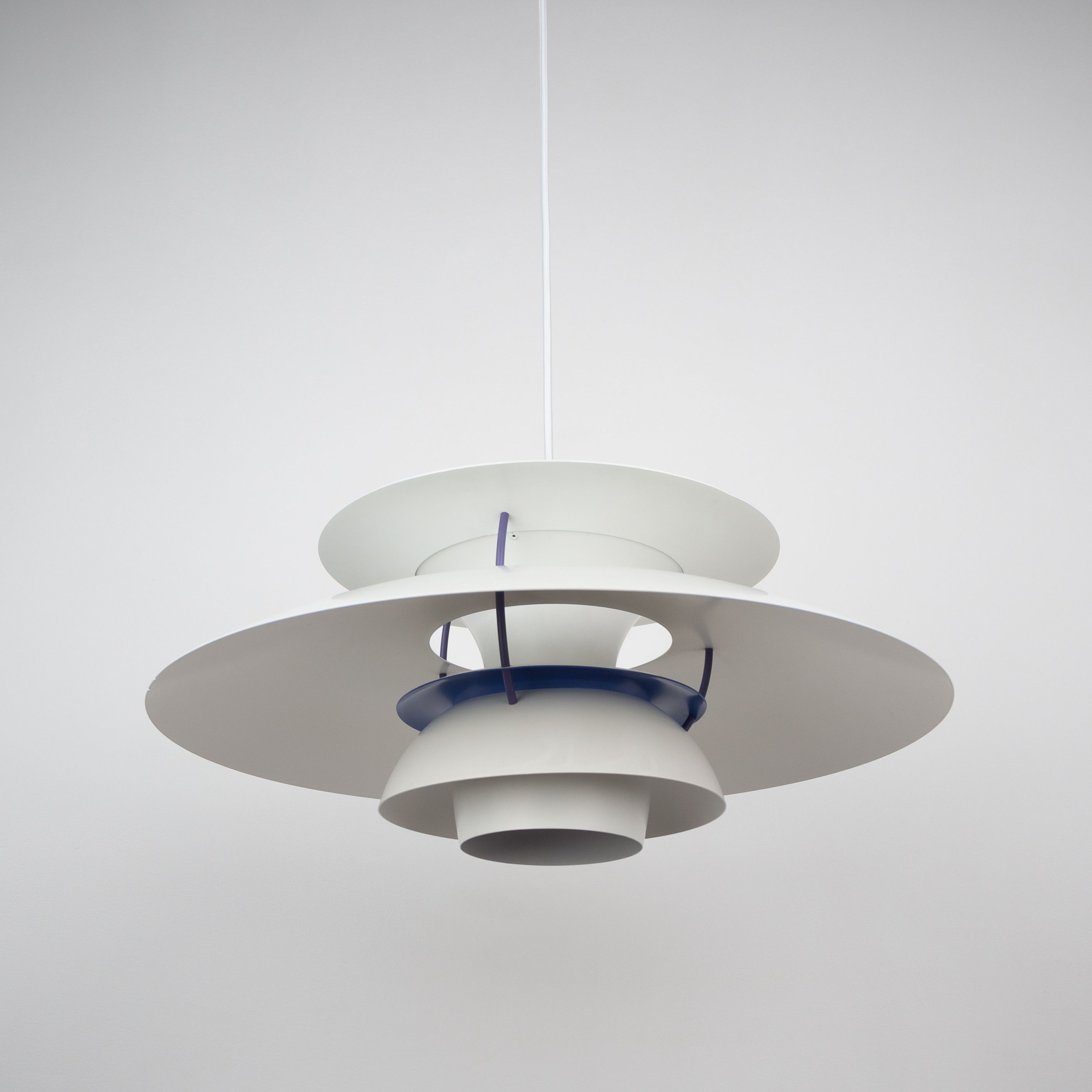 Danish vintage pendant lamp PH 5 by Poul Henningsen, Louis Poulsen, 1958