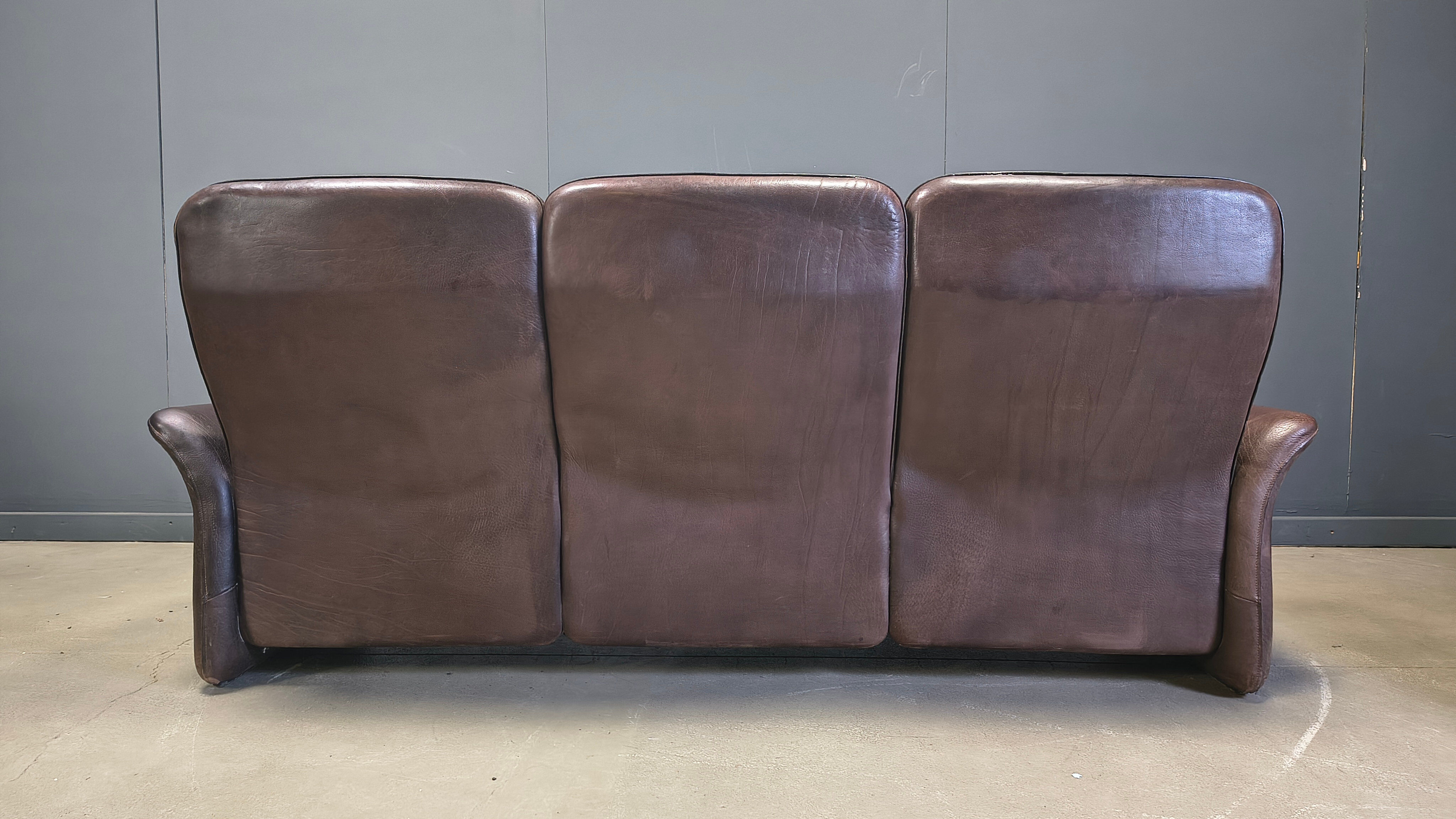 Vintage DS 50 sofa set by Desede, 1970s