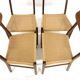 Set de 4 chaises scandinave en teck, Danemark, 1960