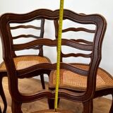 Set of 6 Louis Philippe canned chairs
