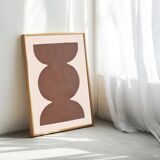 Abstract painting 50x70cm "Romy" signed Eawy