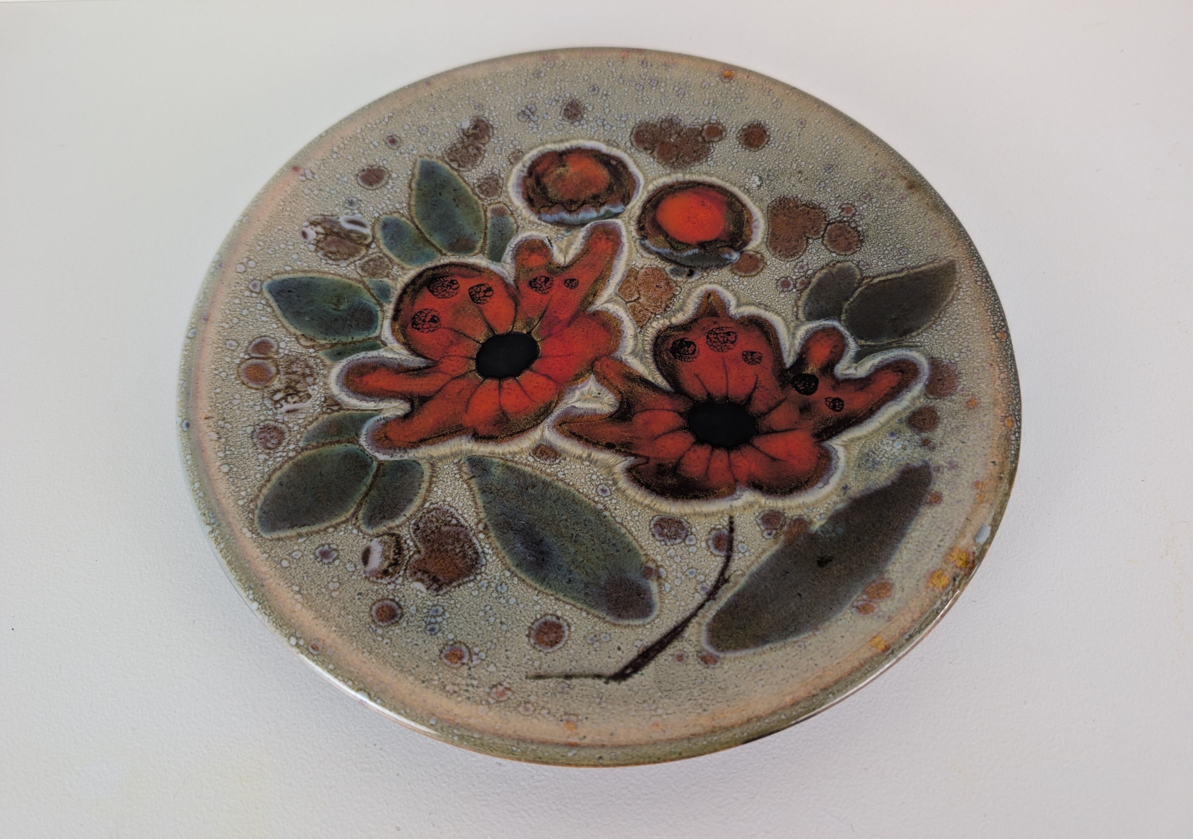 Monique Brenner Vallauris plates 60s