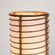 Lampe de sol en rotin vintage française