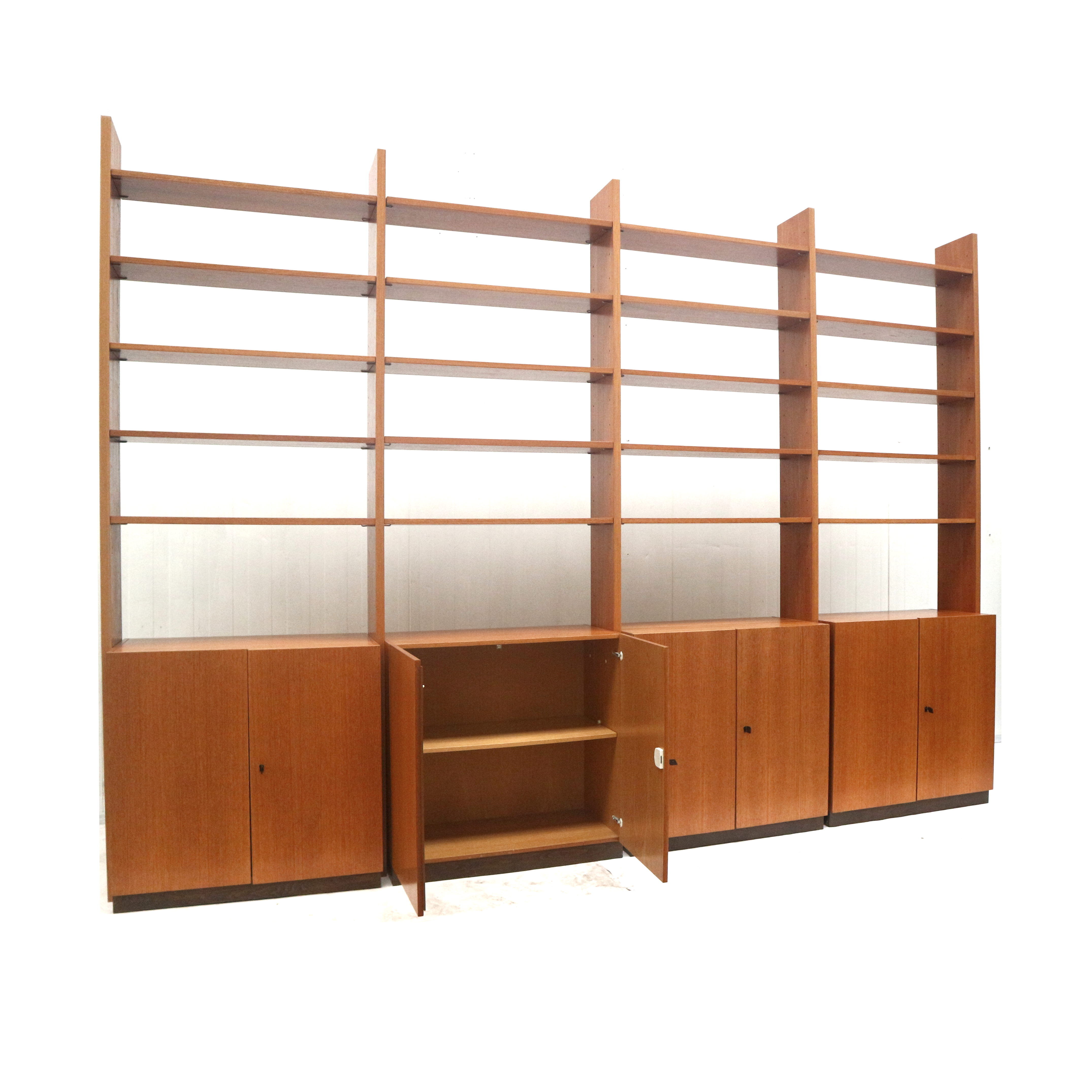 Large freestanding wall system from Musterring made in the 1960
