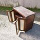 Showcase cabinet vintage accordion doors