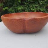 Vintage teak fruit cup