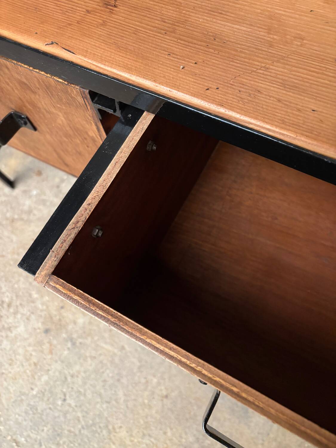 Industrial coffee table / console