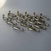 18 porte-couteaux en métal Canard