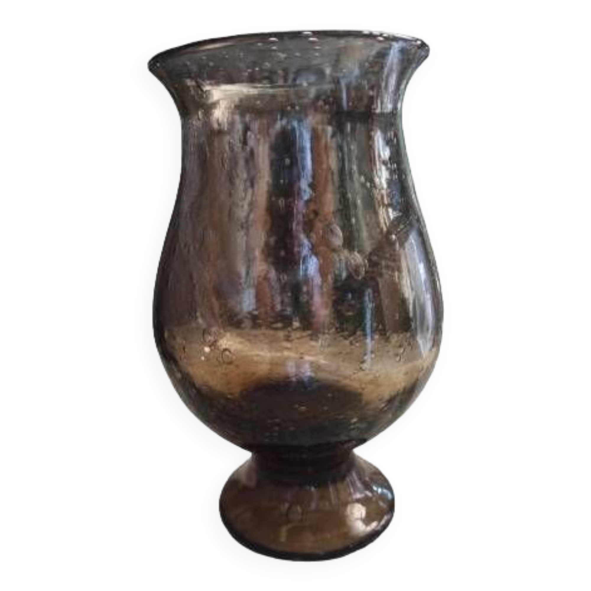 Mouth-blown "Bandor" glass jar