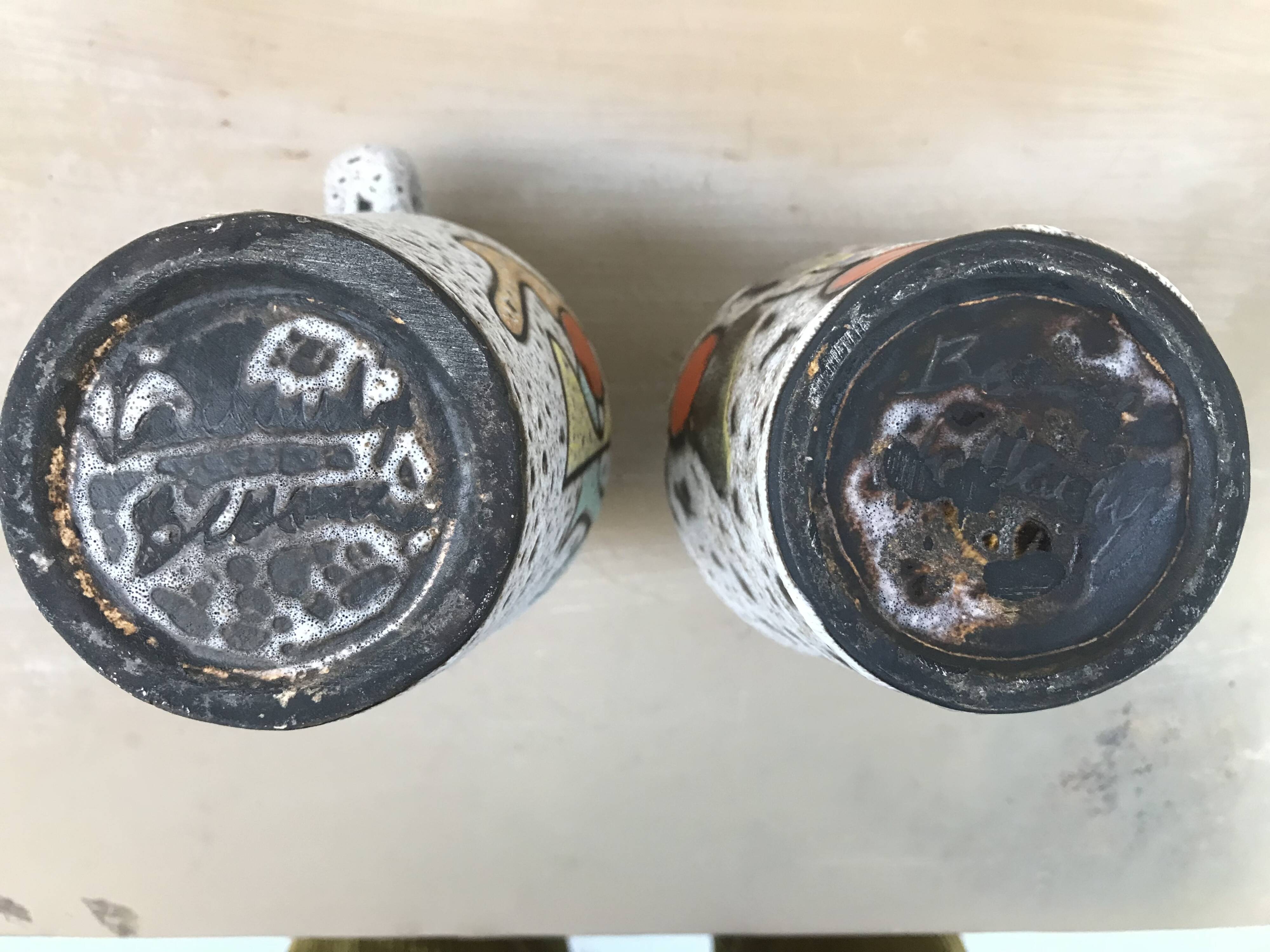 Paire de vases, pichets Marius Bessone