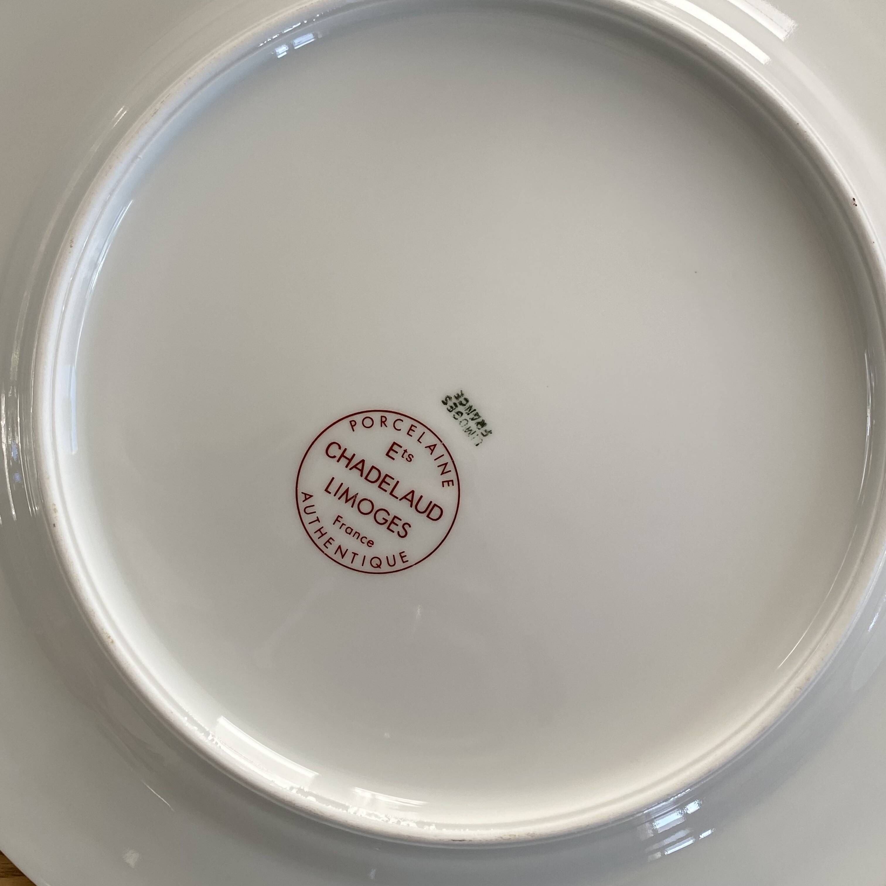 Assiettes Creuses Flora Danica en Porcelaine par Bing & Grøndahl