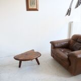 Table basse forme libre en bois