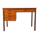 Mid-century Danish freestanding teak writing desk
