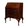 Antique Edwardian carved mahogany desk