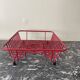 Plasticized metal dish rack