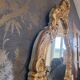Miroir XX bois sculpté 95 x 67