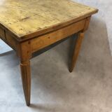 Side table in fir and pine 20s