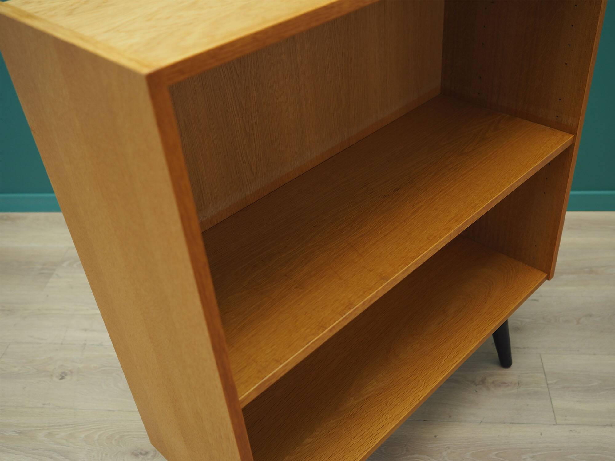 Ash bookcase, Danish design, 1970s, manufactured by Domino Møbel