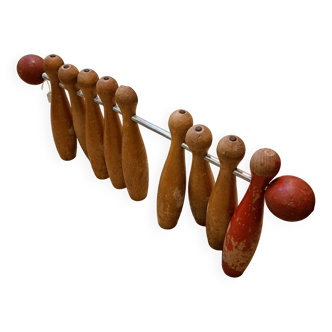 Vintage bowling game